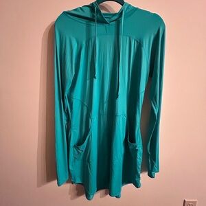 Aqua dress, large UV resistant